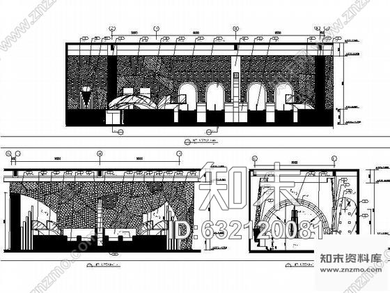 施工图国际酒店负一层SPA空间装修图cad施工图下载【ID:632120081】