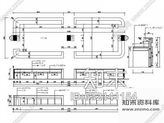 施工图东莞某人民医院住院楼4号装修图cad施工图下载【ID:632141154】