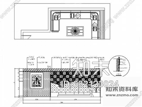 施工图贵州豪华KTV室内装修CAD施工图施工图下载【ID:632123024】