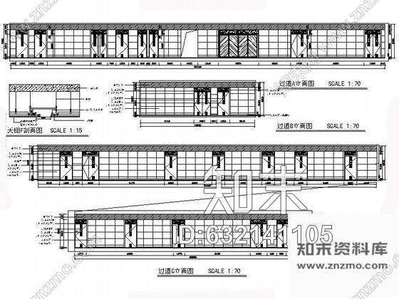 施工图重庆清新优雅三级甲等中医院住院楼室内装修施工图cad施工图下载【ID:632141105】