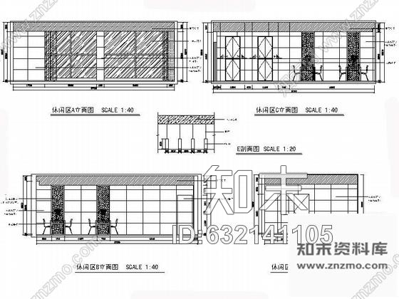 施工图重庆清新优雅三级甲等中医院住院楼室内装修施工图cad施工图下载【ID:632141105】