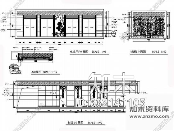 施工图重庆清新优雅三级甲等中医院住院楼室内装修施工图cad施工图下载【ID:632141105】