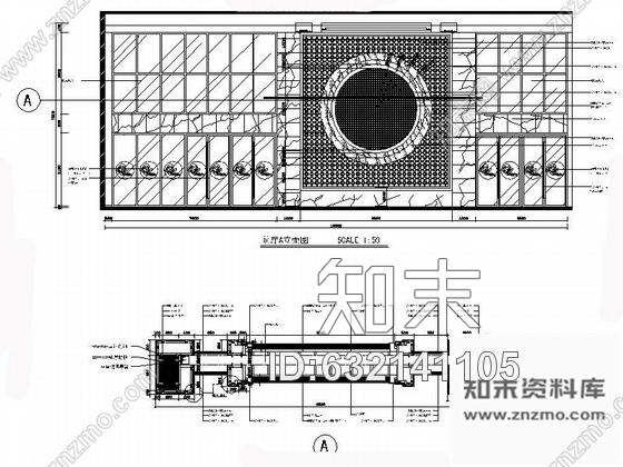 施工图重庆清新优雅三级甲等中医院住院楼室内装修施工图cad施工图下载【ID:632141105】