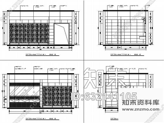 施工图重庆清新优雅三级甲等中医院住院楼室内装修施工图cad施工图下载【ID:632141105】