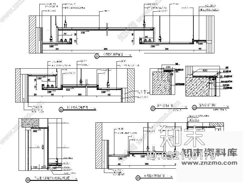 施工图北京某国际医院医技楼室内装修竣工图含效果cad施工图下载【ID:632140179】