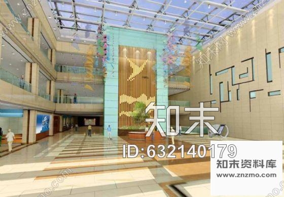 施工图北京某国际医院医技楼室内装修竣工图含效果cad施工图下载【ID:632140179】