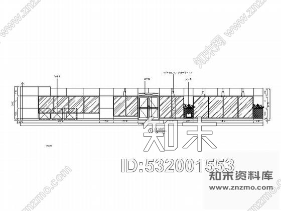 施工图厦门某高档餐厅装修设计CAD施工图cad施工图下载【ID:532001553】