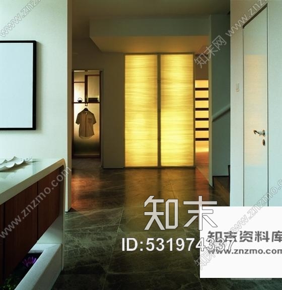 施工图北京现代豪华风格双层别墅室内装修图含实景图cad施工图下载【ID:531974337】