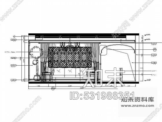 施工图欧式风格双层别墅样板房装修图cad施工图下载【ID:531988351】