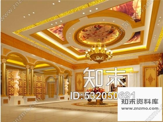 施工图安徽某知名酒店餐饮区装修图含效果cad施工图下载【ID:532050691】