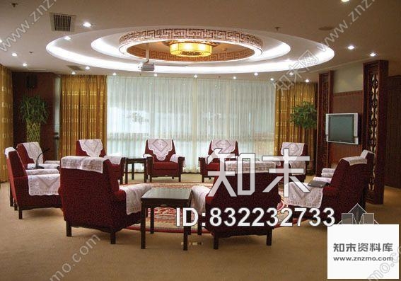 某接待室装修cad施工图下载【ID:832232733】