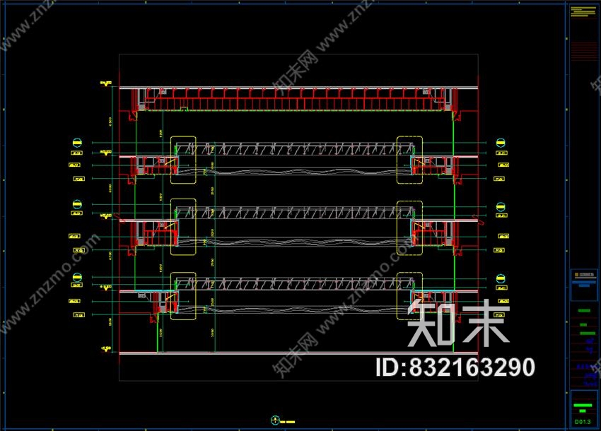 青岛华润中心万象城购物中心施工图下载【ID:832163290】