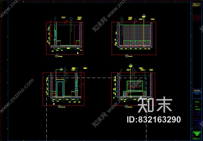 青岛华润中心万象城购物中心施工图下载【ID:832163290】