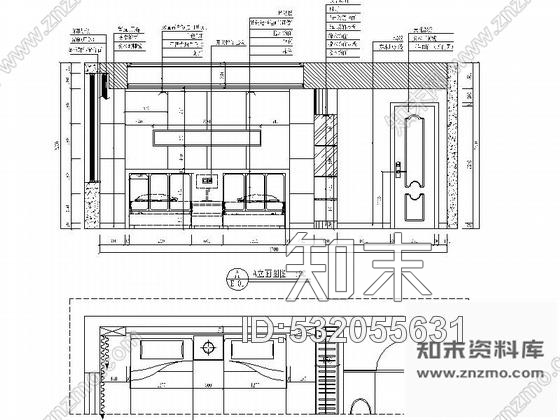施工图内蒙古经典气派酒店室内装修图含效果cad施工图下载【ID:532055631】