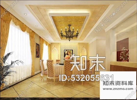 施工图内蒙古经典气派酒店室内装修图含效果cad施工图下载【ID:532055631】