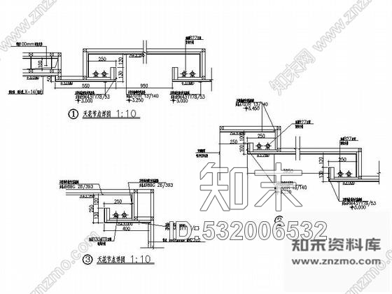 施工图山东某购物广场中心KFC装修施工图cad施工图下载【ID:532006532】