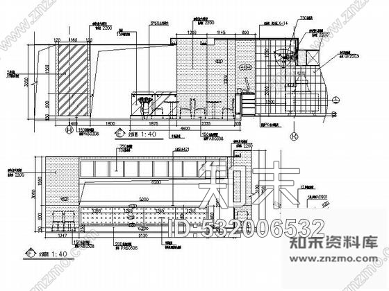 施工图山东某购物广场中心KFC装修施工图cad施工图下载【ID:532006532】