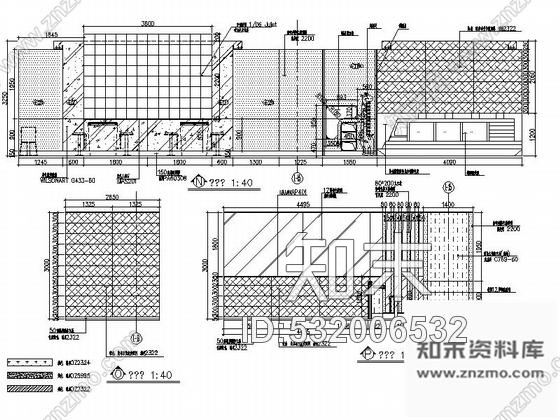 施工图山东某购物广场中心KFC装修施工图cad施工图下载【ID:532006532】