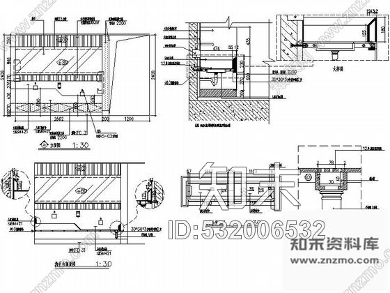 施工图山东某购物广场中心KFC装修施工图cad施工图下载【ID:532006532】