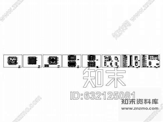 施工图北京欧式设计KTV包厢室内设计装修图cad施工图下载【ID:632125081】