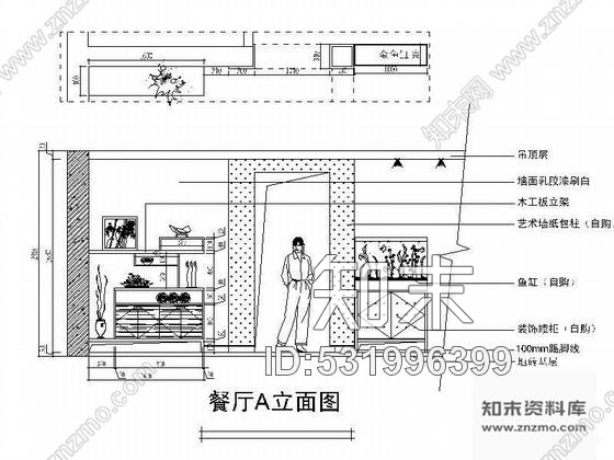 施工图杭州三层现代别墅装修图cad施工图下载【ID:531996399】