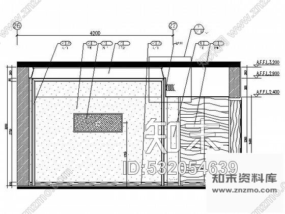 施工图民族饭店S9型客房装修图cad施工图下载【ID:532054639】