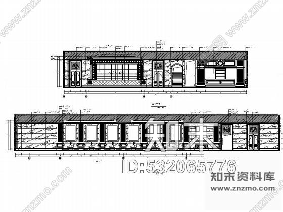 施工图福州高档奢华欧式国际售楼部装修图含实景cad施工图下载【ID:532065776】