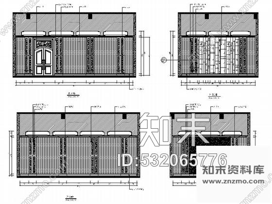 施工图福州高档奢华欧式国际售楼部装修图含实景cad施工图下载【ID:532065776】