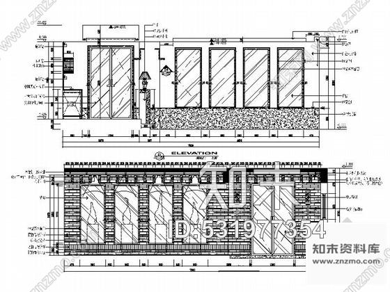 施工图无锡某区49号三层别墅室内装修图cad施工图下载【ID:531977354】