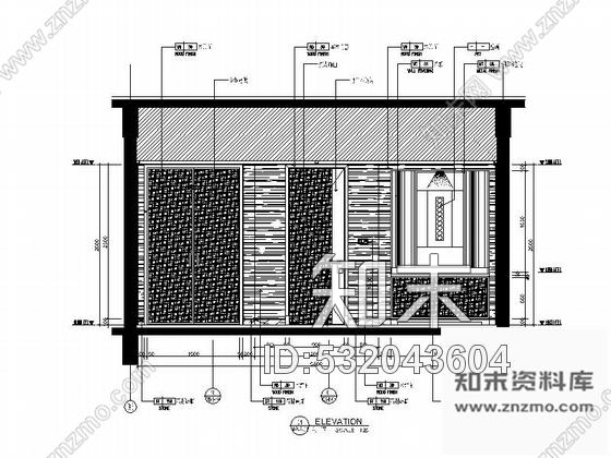 施工图三亚某俱乐部酒店大床房客房施工图含效果cad施工图下载【ID:532043604】
