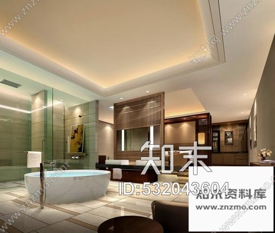 施工图三亚某俱乐部酒店大床房客房施工图含效果cad施工图下载【ID:532043604】
