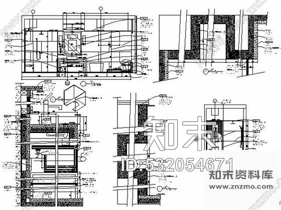 施工图成都高档商务酒店标准客房T5施工图cad施工图下载【ID:532054671】