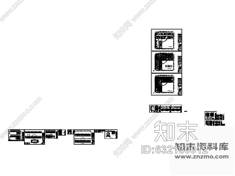 施工图某三星级酒店KTV室内装修图cad施工图下载【ID:632130012】