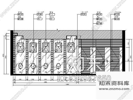 施工图五星酒店卫生间装修图cad施工图下载【ID:532057650】