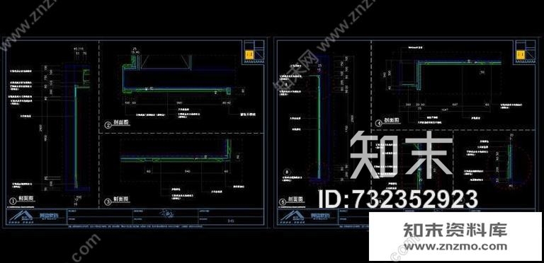 赵益平-湘域中央花园C样板间cad施工图下载【ID:732352923】