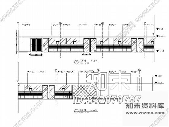 施工图深圳布吉某大型商场室内装修施工图cad施工图下载【ID:532070797】