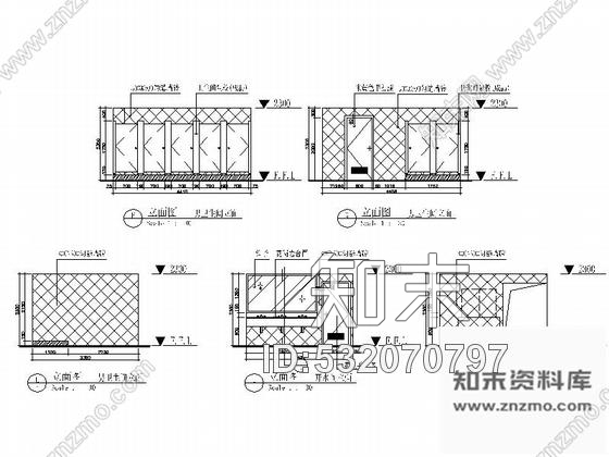 施工图深圳布吉某大型商场室内装修施工图cad施工图下载【ID:532070797】