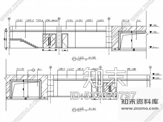 施工图深圳布吉某大型商场室内装修施工图cad施工图下载【ID:532070797】