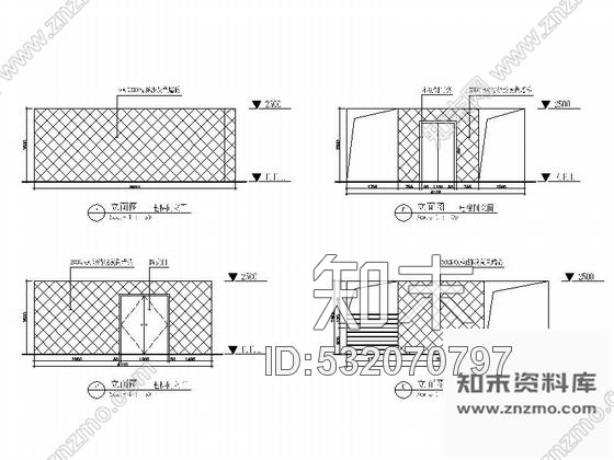 施工图深圳布吉某大型商场室内装修施工图cad施工图下载【ID:532070797】