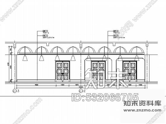 施工图江苏西班牙特色田园木质售楼处室内施工图含效果图cad施工图下载【ID:532068705】