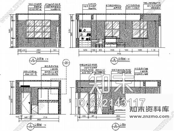 施工图山东精装现代风格员工宿舍装修施工图cad施工图下载【ID:632143117】