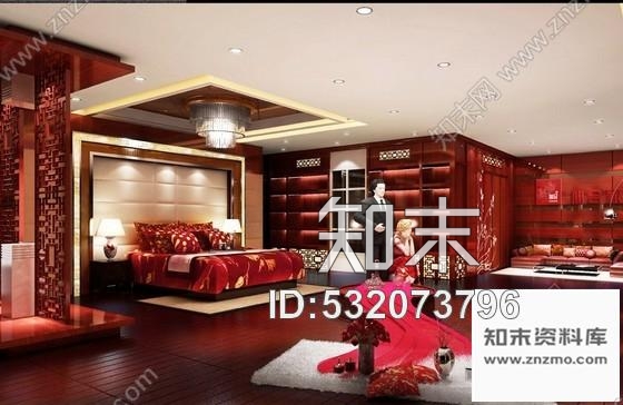 施工图中式风格家居用品专卖店室内设计装修图含效果cad施工图下载【ID:532073796】
