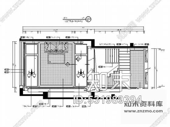 施工图现代古典双层别墅室内装修图含效果cad施工图下载【ID:531989394】