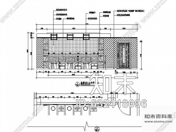 施工图健康生活馆四层足浴按摩房装修施工图(含效果)cad施工图下载【ID:632118096】