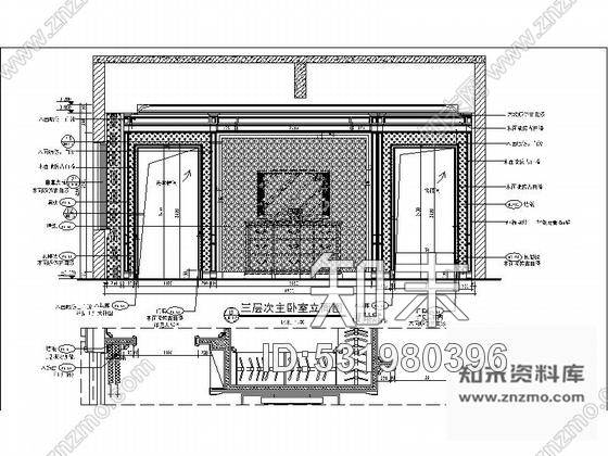 施工图安徽某三层别墅豪宅样板房全套施工图含材料清单cad施工图下载【ID:531980396】