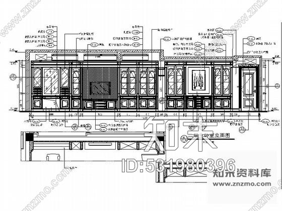 施工图安徽某三层别墅豪宅样板房全套施工图含材料清单cad施工图下载【ID:531980396】