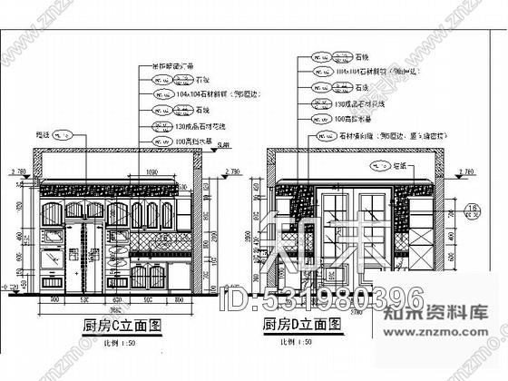 施工图安徽某三层别墅豪宅样板房全套施工图含材料清单cad施工图下载【ID:531980396】