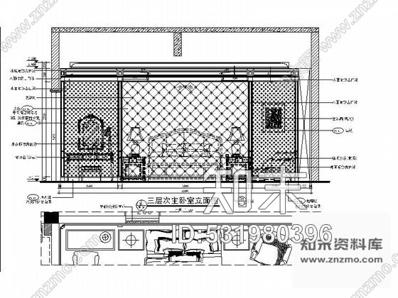 施工图安徽某三层别墅豪宅样板房全套施工图含材料清单cad施工图下载【ID:531980396】