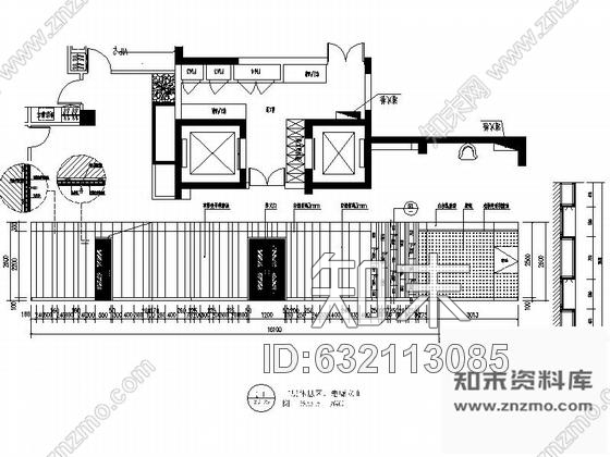 施工图河北中式高档男式SPA美容养生会馆施工图含实景cad施工图下载【ID:632113085】