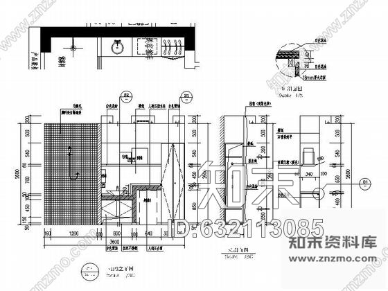 施工图河北中式高档男式SPA美容养生会馆施工图含实景cad施工图下载【ID:632113085】